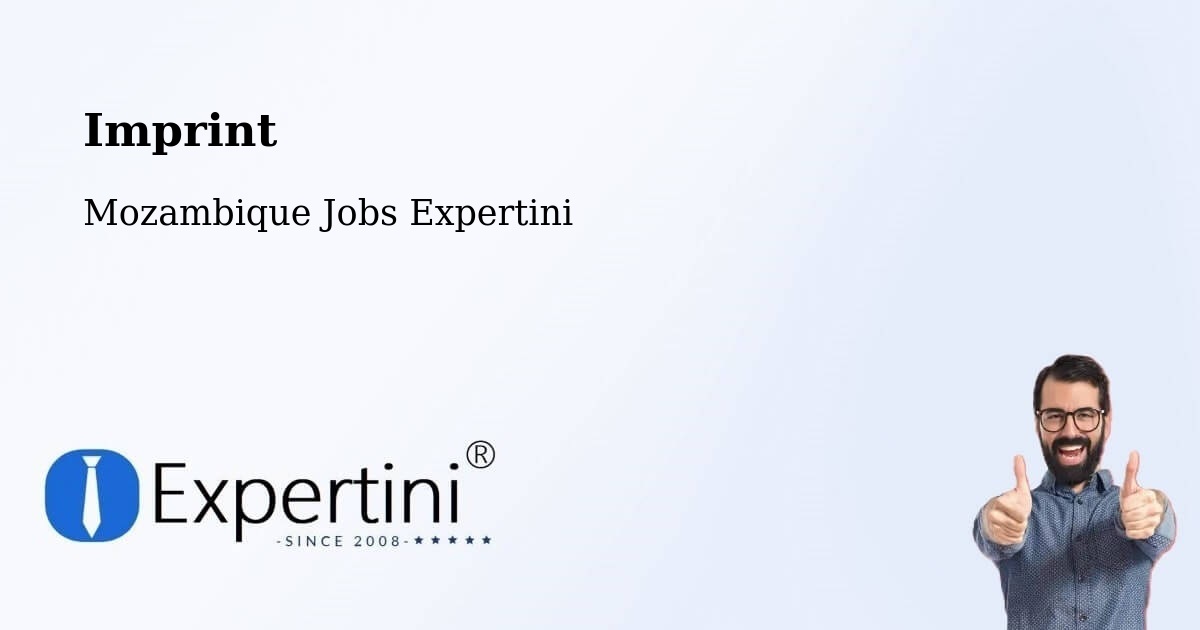 Imprint – Pemba - Mozambique Jobs Expertini